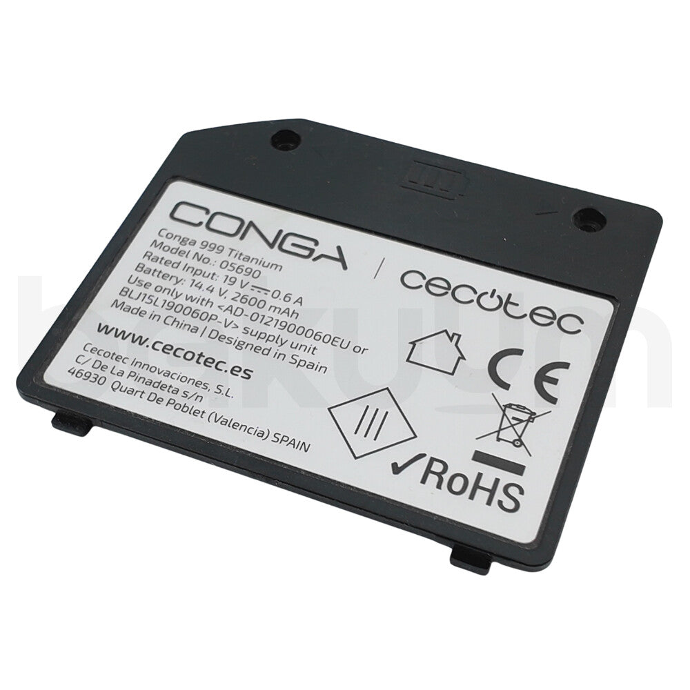 Tapa Bateria Conga 999 Titanium