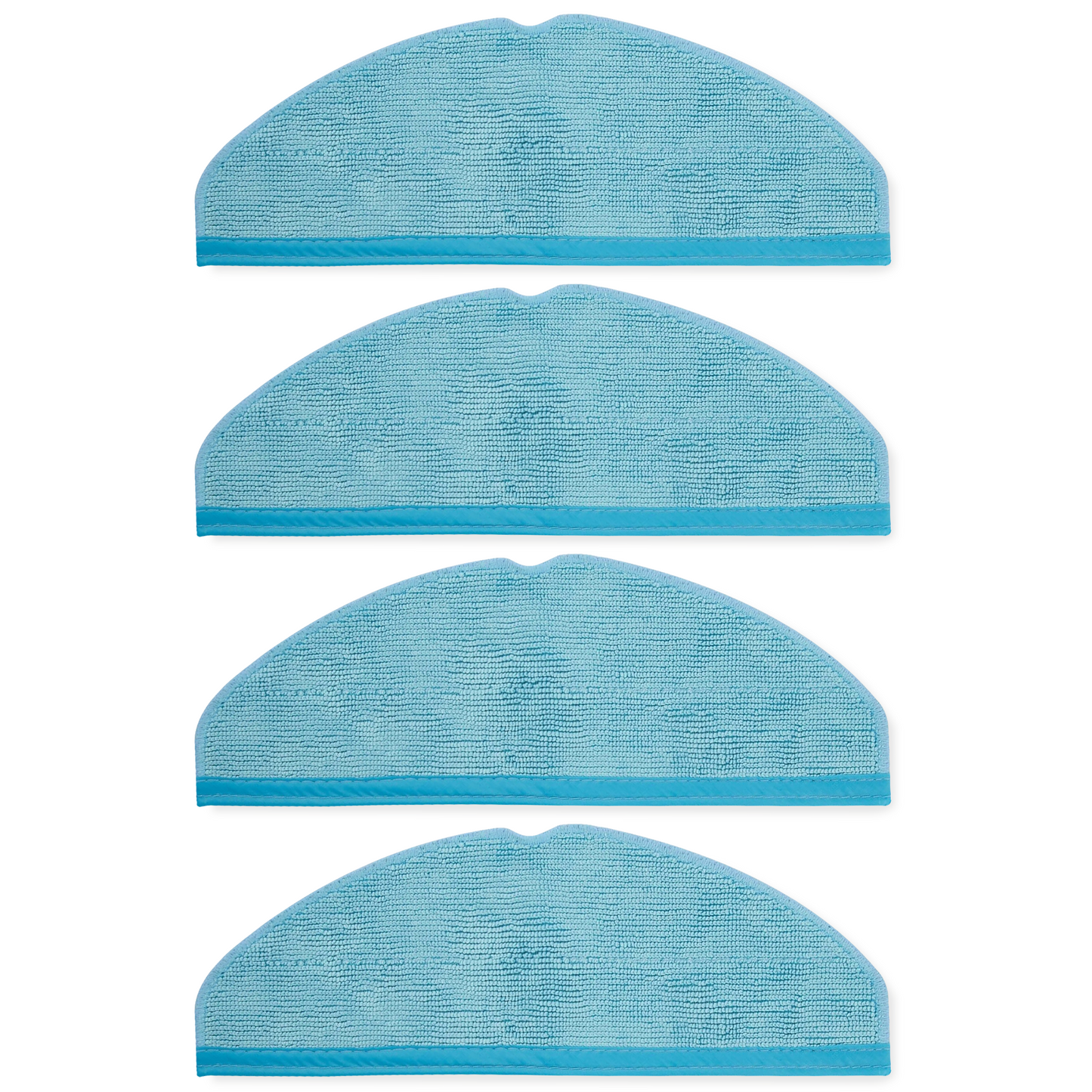 Pack De 4 Mopas Watertank 26cm. Para Conga 8090 Ultra | Conga 9090 Ai | Conga 9090 Ai Home