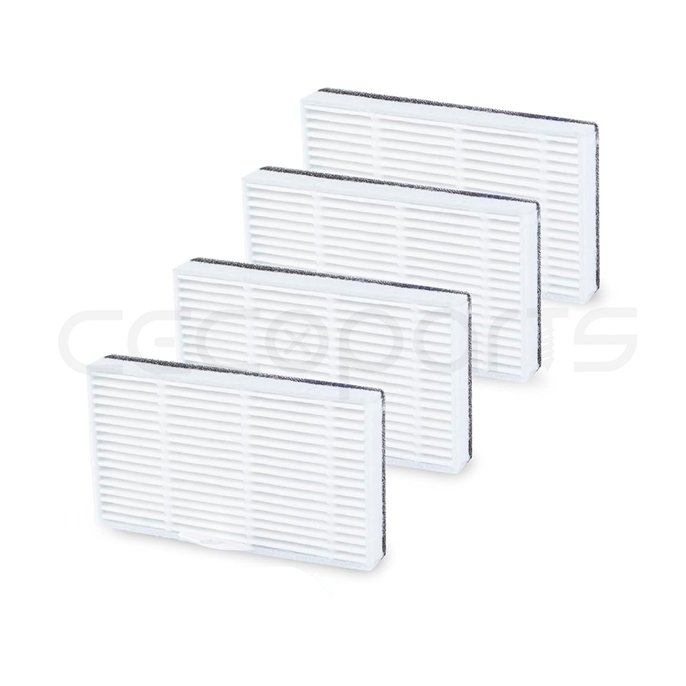 Pack 4 Filtros Hepa Para Conga 7490 Immortal. Pack Filtros. Pack Repuestos | Accesorios Para Robot Aspirador