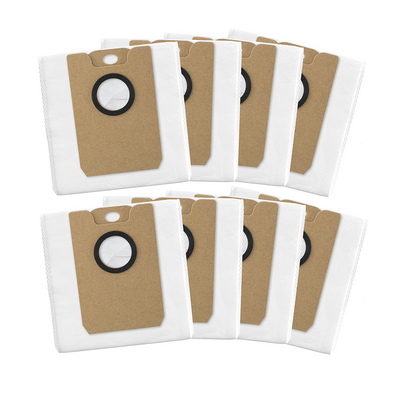 Pack de Bolsas de Polvo Premium para Cecotec Conga 2299 y 2499. Accesorios. Mayor Duración y Filtración Superior. Bolsa de Autovaciado de Aspiración. (Pack 8)