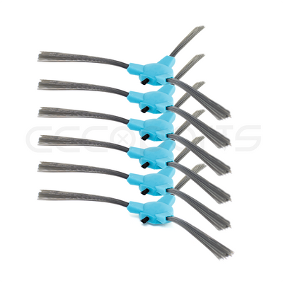 Pack 6 cepillos escobillas laterales Conga 950 / 990 Vital / 1090 Connected Force / 1090 Excelsior / Serie 1090 / Serie 1090 Connected / Serie 1099 Connected / 1790 Titanium / 1790 Ultra / 1790 Vital.