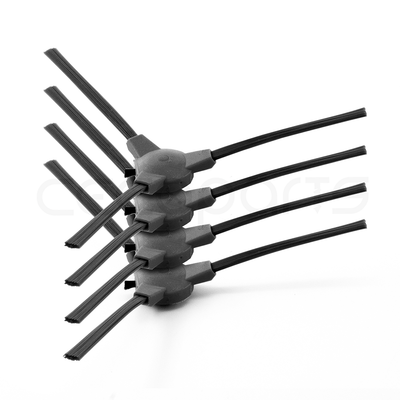 Pack 4 cepillos, escobillas, para Cecotec Conga 2290 ULTRA y TITANIUM. Pack repuestos y accesorios para robot aspirador