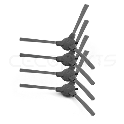 Pack 4 cepillos, escobillas laterales, para Cecotec Conga Perfect&Clean y Quick&Clean (Vital y Titanium). Pack repuestos y accesorios para robot aspirador