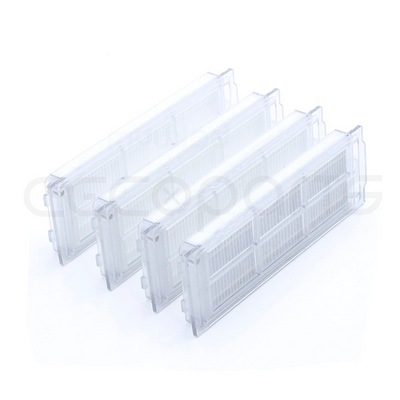 Pack 4 Filtros HEPA, para Cecotec Conga 11090 Spin Revolution Home&Wash. Filtro para depósito de polvo y depósito mixto de agua. Y 13090 Spin Revolution.