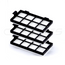 Pack 6 Filtros Hera De Alto Rendimiento Deposito Polvo Conga 1690/1890/2090/2290 Panoramic/2690