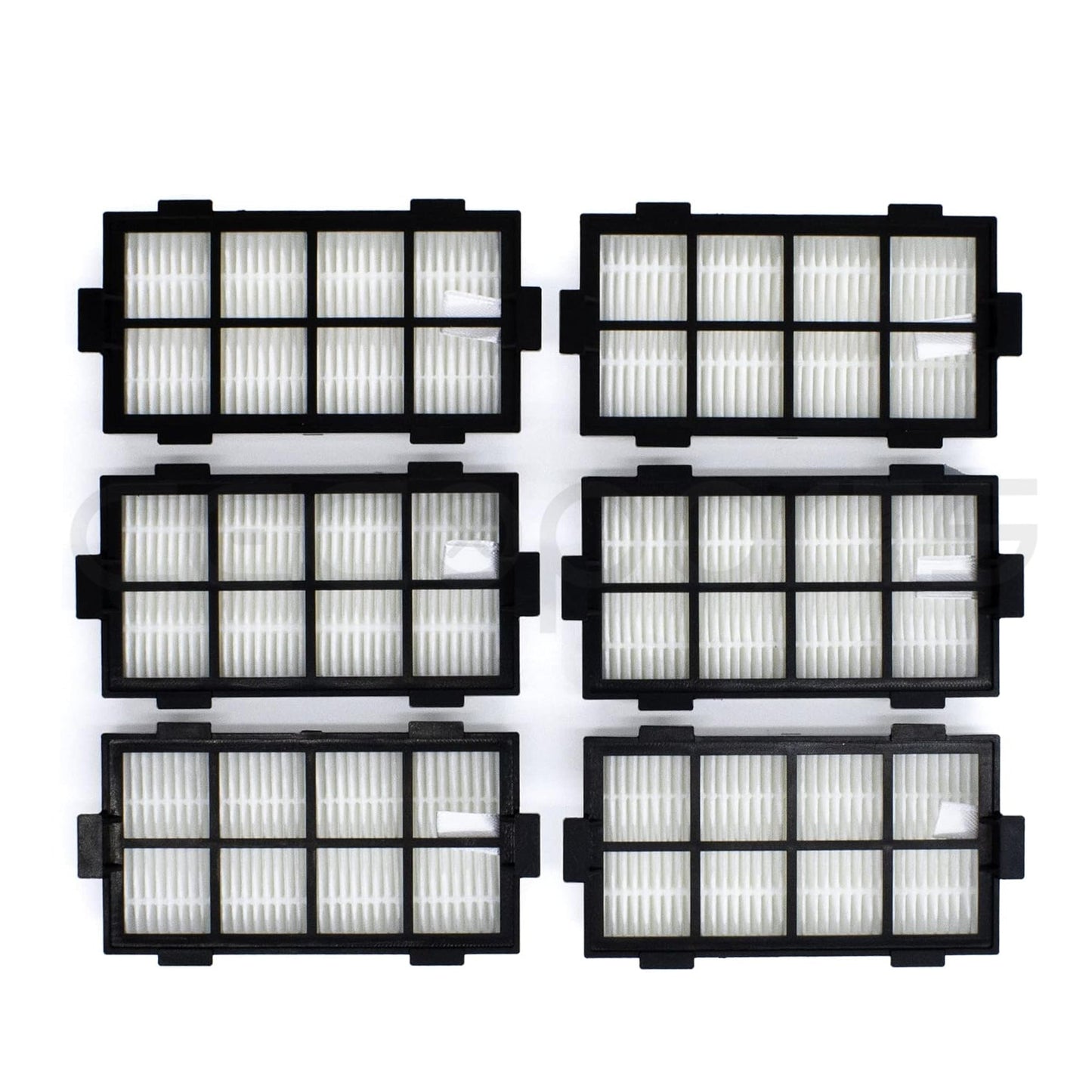 Pack 6 Filtros Hera De Alto Rendimiento Deposito Polvo Conga 1690 | 1890 | 2090 | 2290 Panoramic | 2690