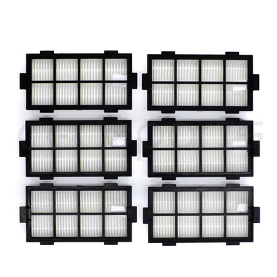 Pack 6 Filtros Hera De Alto Rendimiento Deposito Polvo Conga 1690/1890/2090/2290 Panoramic/2690