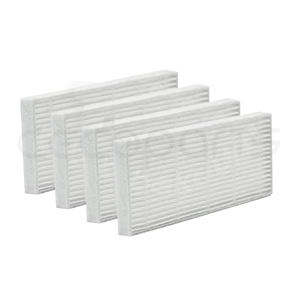Pack de 4 Filtros Alta Eficiencia Depósito Polvo Conga 1290 Gyro/ Conga 1390 Smartgyro/ Conga 1490 Impulse/ Conga 1590 Active Filtro Alta Eficiencia Depósito Polvo Conga Modelos1290 Gyro/1390 Smartgyro/1490 Impulse/1590 Active