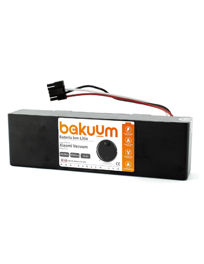 Batería 6200 mAh para Xiaomi Mop S12. Capacidad de 6200 mah 46.08Wh 14.4V. Larga autonomia. Rendimiento Optimizado. Facil Montaje.
