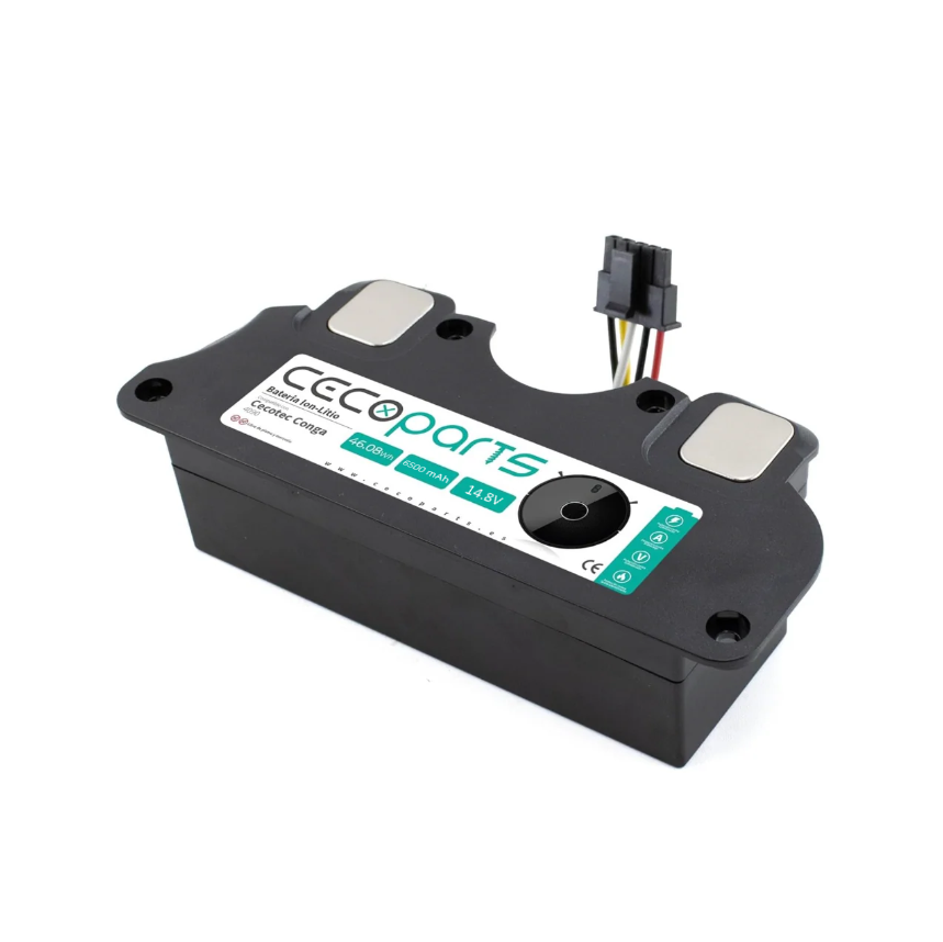 Batería 6500 mAh para Cecotec Conga 4090 / 4490 / 4690. Capacidad de 6500 mAh / 46.08Wh / 14.8V