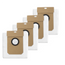Pack de 4 bolsas base autovaciado Conga 11090 Sping Home&Wash y Conga 13090 Sping Home&Wash