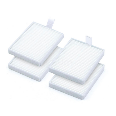 Pack 4 Filtros HEPA, para Xiaomi E12 y E10. Pack repuestos y accesorios para robot aspirador