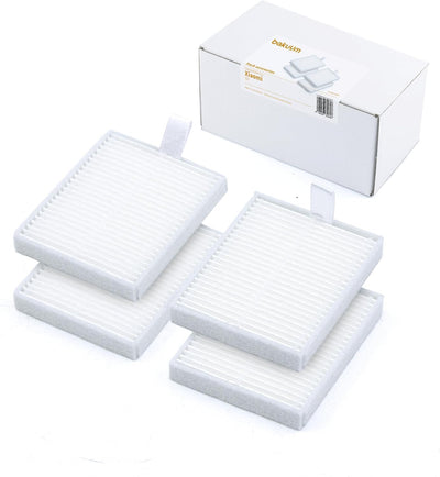 Pack 4 Filtros HEPA, para Xiaomi S20. Pack repuestos y accesorios para robot aspirador