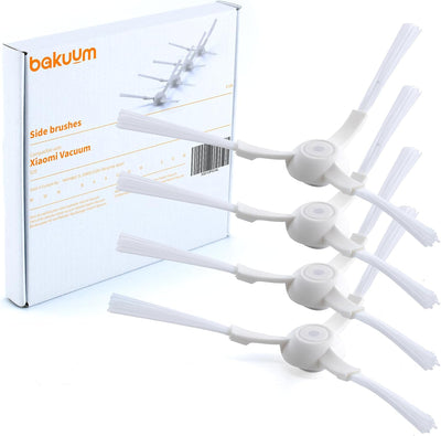 Pack 4 cepillos, escobillas Laterales, para Xiaomi S20