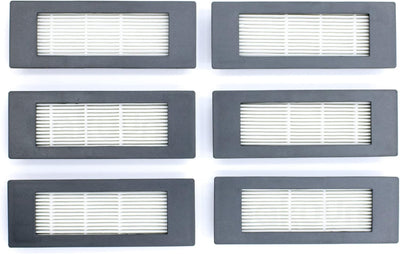 Pack 6 Filtros Hepa para iRobot Roomba Combo,R111840. Filtros HEPA para Mejorar la Limpieza de tu Robot Aspirador
