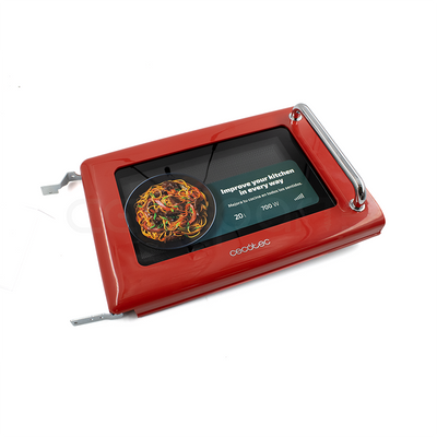 Puerta con Tirador Microondas ProClean 3010 Retro Red