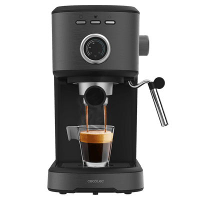 Espresso Coffee Maker Power Espresso 20 Pecan Steel