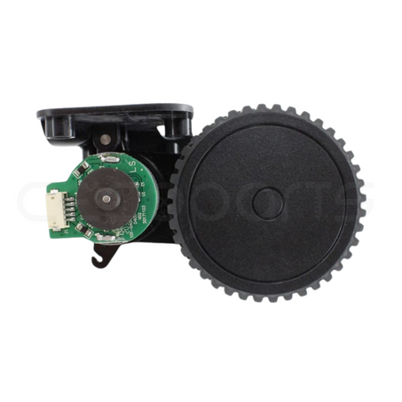 Rueda R derecha Cecotec Conga 950, 990 Vital, Serie 1090, 1099 y 1790 1990