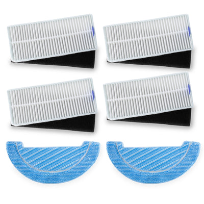 Set De Mantenimiento Para Conga 1090 | 1790 | 1990 | Flash | Quick&clean | Conga 2290 | Conga 1099 | Conga 990 Vital | Conga 999 Titanium | Conga 999 Vital
