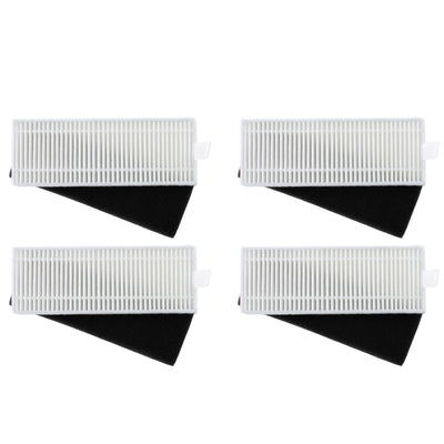 Pack 4 Filtros Para  Conga Flash Connected Ultimate | Conga Flash Connected Titanium | Conga Flash Connected Vital | Conga 1990 Modelos | Conga 1790 Ultra | Conga 1790 Titanium | Conga 1790 Vital | Conga 1099 Connected | Conga 1090 | Conga 1090 Excelsior