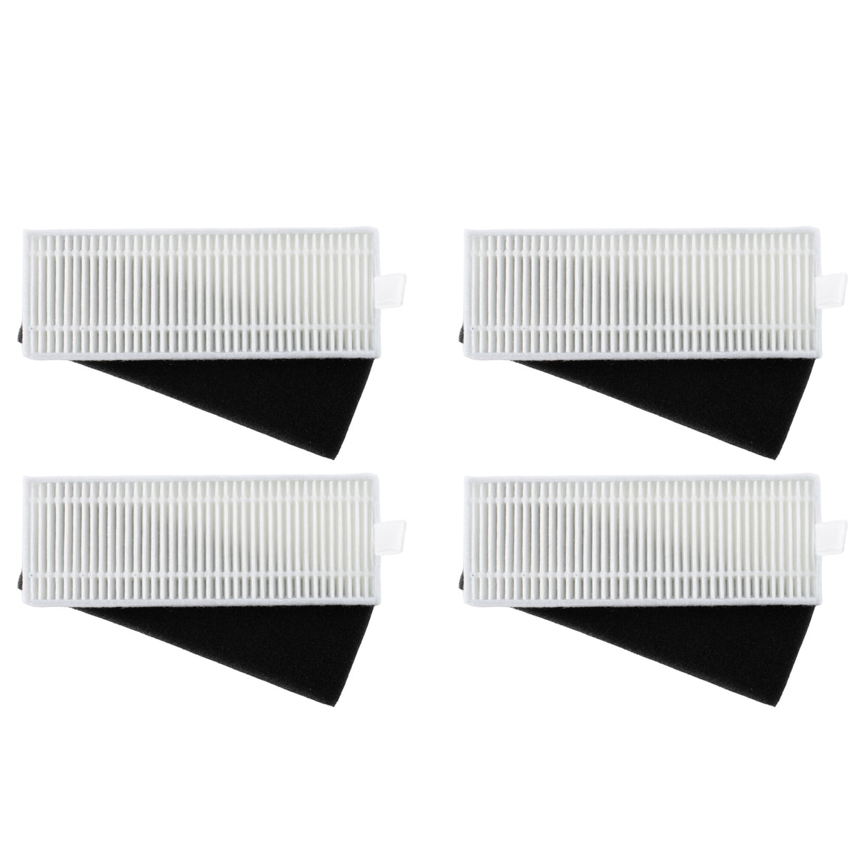Pack 4 Filtros Para  Conga Flash Connected Ultimate | Conga Flash Connected Titanium | Conga Flash Connected Vital | Conga 1990 Modelos | Conga 1790 Ultra | Conga 1790 Titanium | Conga 1790 Vital | Conga 1099 Connected | Conga 1090 | Conga 1090 Excelsior