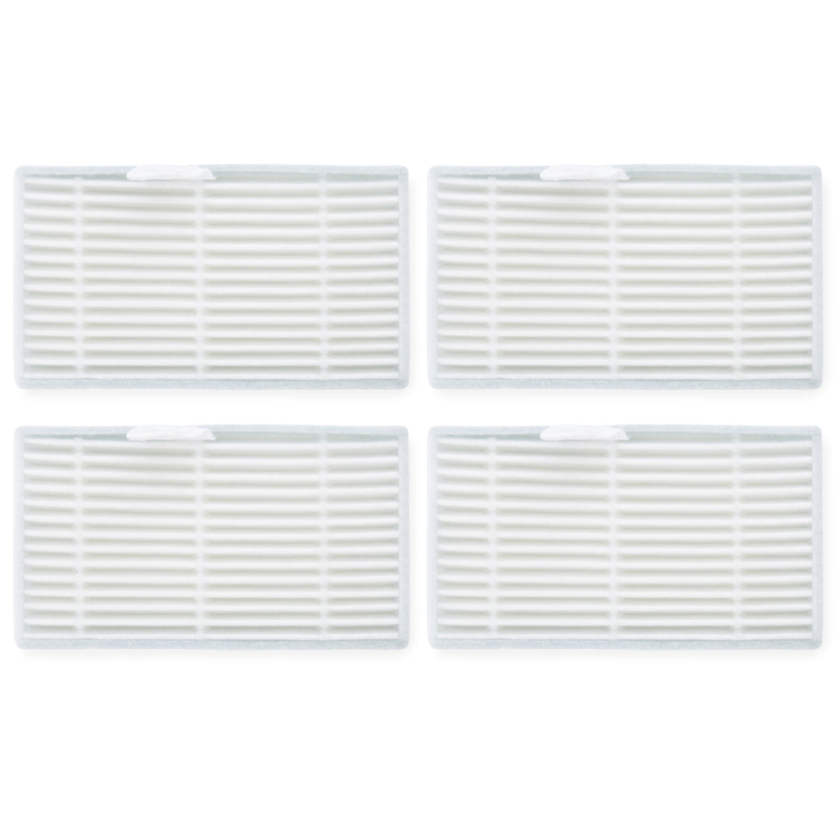 4-Filter Pack for Conga Perfect&clean Connected Vital | Conga Perfect&clean Titanium | Conga Perfect&clean Connected Absolute | Conga Flash Connected Vital | Conga Flash Connected Titanium | Conga Flash Connected Ultimate | Conga Flash Connected Titaniu