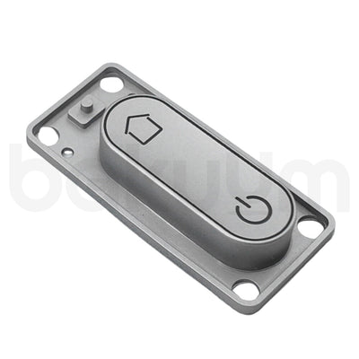 Boton Silicona Gris Conga 1090