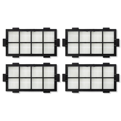 Pack 4 Filtros Deposito Polvo Para Conga 2090 Vision | Conga 2290 Panoramic | Conga 1690 Pro | Conga 2690 | Conga 1890