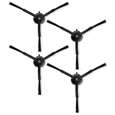 Pack 4 Cepillos Laterales Para Conga 11090 Spin Revolution Home&wash T | Conga 11090 Spin Revolution Homewash  | Conga 13090 Spin Revolution Home&wash