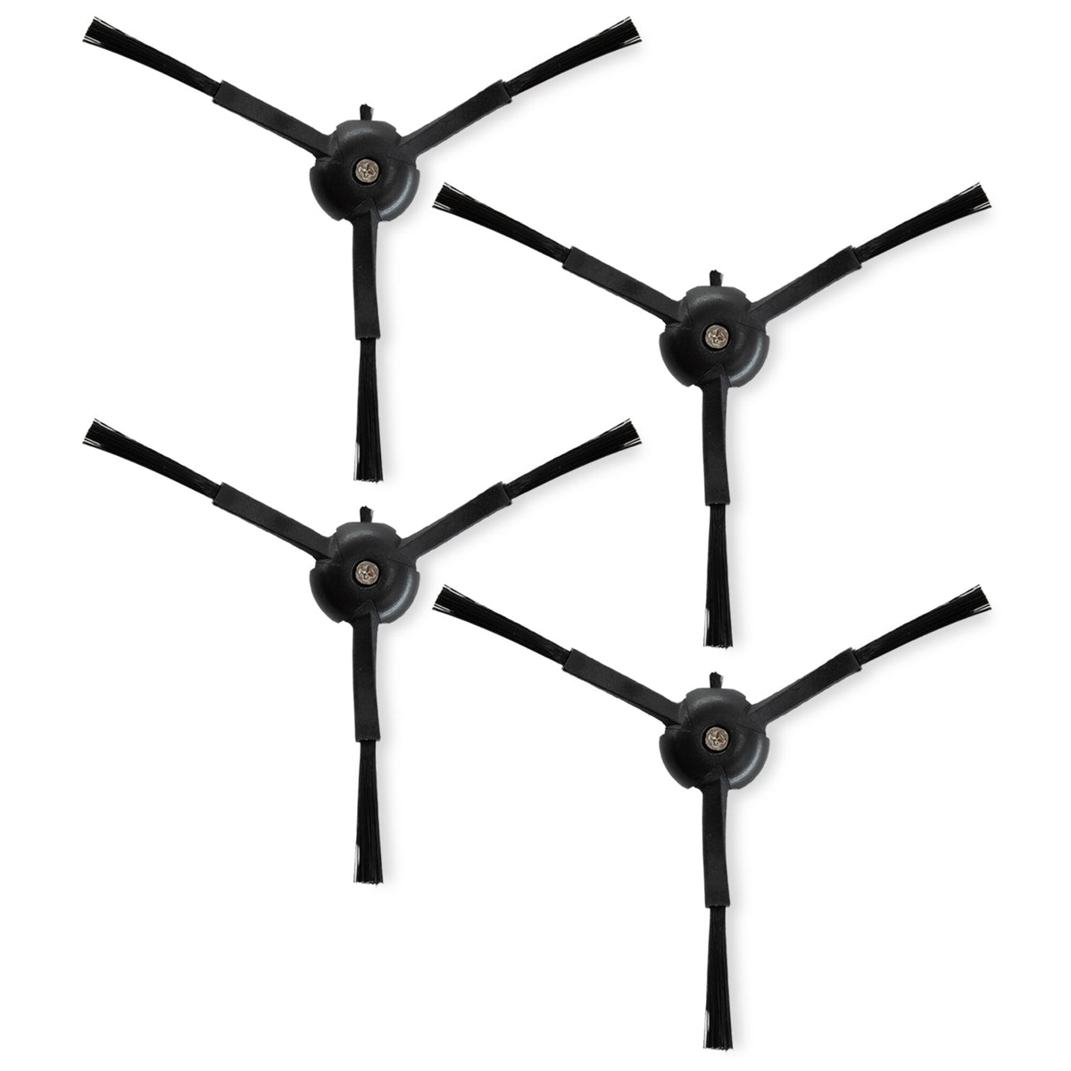 Pack 4 Cepillos Laterales Para Conga 11090 Spin Revolution Home&wash T | Conga 11090 Spin Revolution Homewash  | Conga 13090 Spin Revolution Home&wash