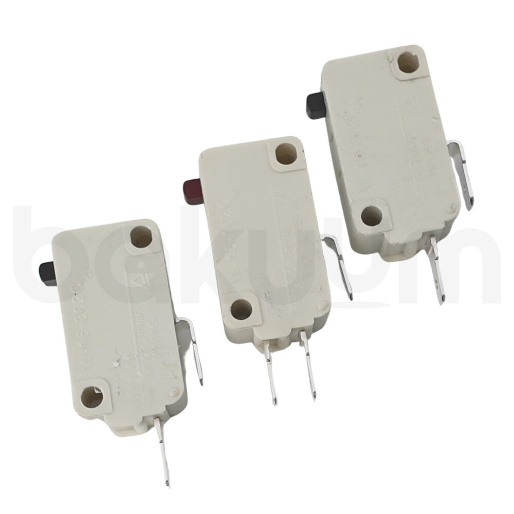 Pack 3 Microinterruptores  Grandheat 2500 Built-in Steel
