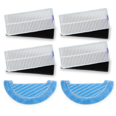 Set De Mantenimiento Para Conga 1090 | 1790 | 1990 | Flash | Quick&clean | Conga 2290 | Conga 1099 | Conga 990 Vital | Conga 999 Titanium | Conga 999 Vital