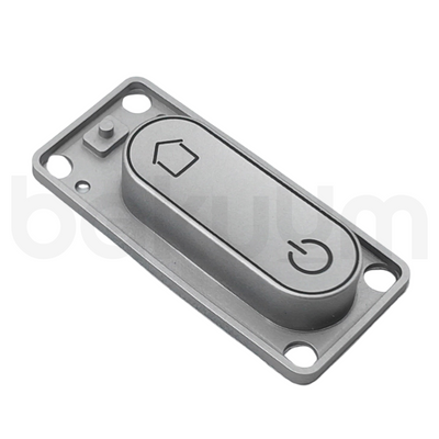 Boton Silicona Gris Conga 1090