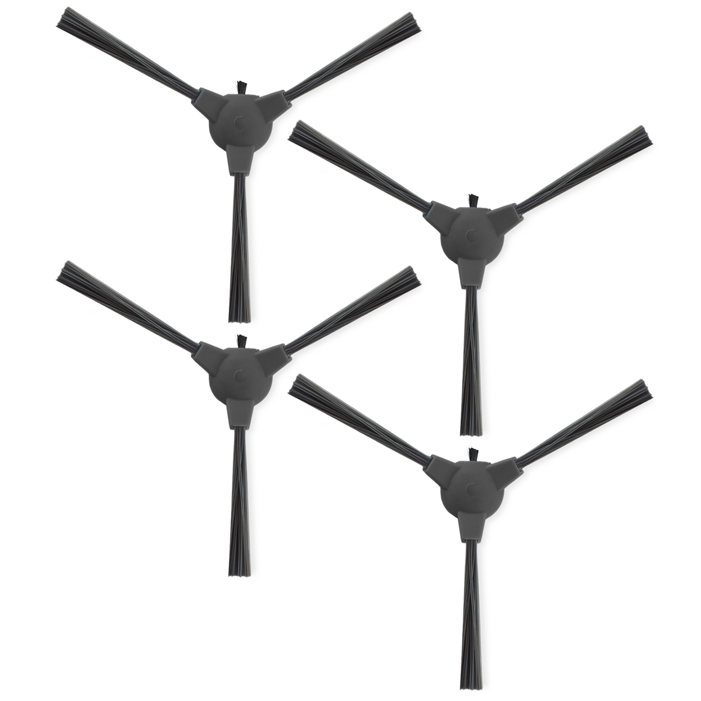 Pack 4 Cepillos Laterales Para Conga 1990 Modelos | Conga 1990 Vital | Conga 1990 Titanium | Conga 1990 Ultimate | Conga Flash Connected Vital | Conga Flash Connected Titanium | Conga Flash Connected Ultimate | Conga Quick&clean Titanium | Conga Quick&cle