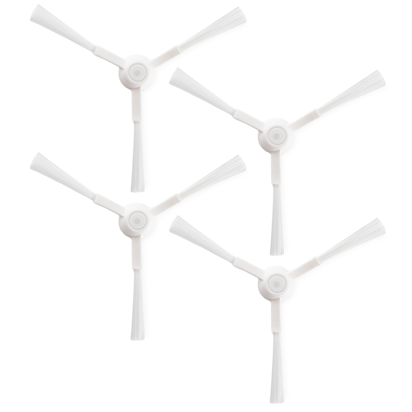 Pack 4 Cepillos Laterales Para Xiaomi E10 | Xiaomi E12 | Xiaomi S20