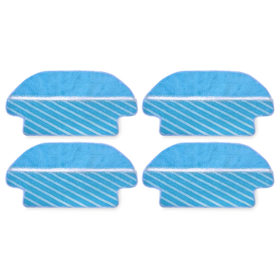 Pack 4 Mops for Conga 3290 | Conga 3390 | Conga 3490 Elite | Conga 3590 | Conga 3690 Absolute | Conga 3790 | Conga 3890 Ultra