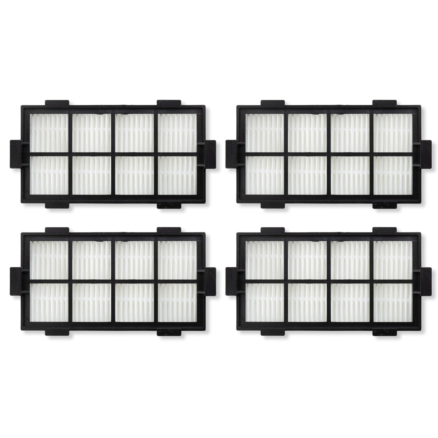 Pack 4 Filtros Deposito Polvo Para Conga 2090 Vision | Conga 2290 Panoramic | Conga 1690 Pro | Conga 2690 | Conga 1890