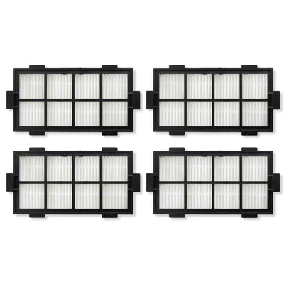 4-Pack Dustbin Filters for Conga 2090 Vision | Conga 2290 Panoramic | Conga 1690 Pro | Conga 2690 | Conga 1890