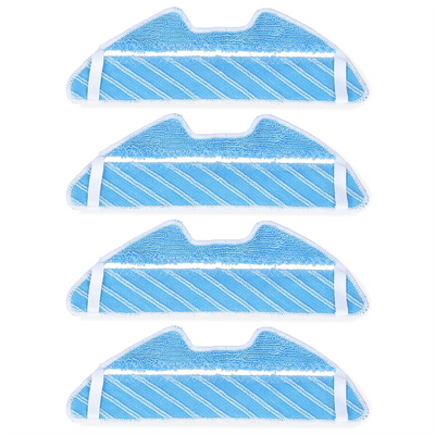 4-Pack Mop Pads for Conga 1490 Impulse | Conga 1590 Active | Conga 1290 Gyro | Conga 1390