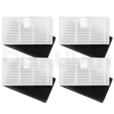 4-Pack Filters For Conga 2299 Inertial Genesis | Conga 2299 Inertial | Conga 2299 Ultra Home Vital | Conga 2299 Ultra Home X-treme | Conga 2299 Ultra Home X-treme X | Conga 2299 Ultra Home | Conga 2299 Ultra Home X-trem T | Conga 2499 Ultra | Conga 2499