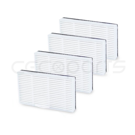 Pack 4 Filtros Hepa para Conga 7490 Immortal. Pack Filtros. Pack repuestos y Accesorios para Robot Aspirador