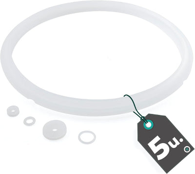 Conjunto Gomas Silicona Para  Olla Gm D | Olla Gm H | Olla Gm H Deluxe | Olla Gm H Ovall | Olla Gm H Fry | Olla Gm H Deluxe Fry | Olla Gm H Fry Smart | Olla Gm H Fry W | Olla Gm H