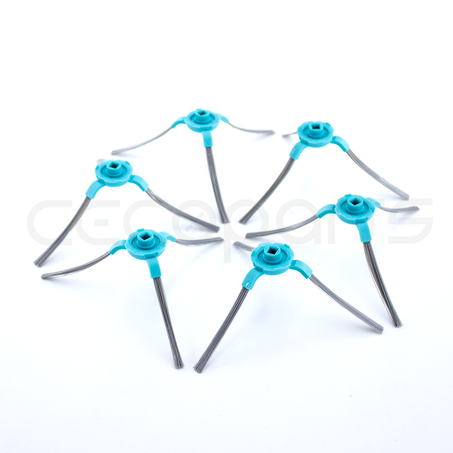Pack 6 cepillos escobillas laterales para Cecotec Conga series 1290 / 1390 / 1490 / 1590