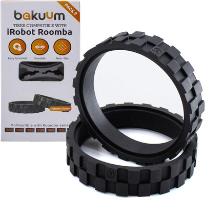 Neumáticos de ruedas para iRobot Roomba Series 500 600 700 800 900 e5 i7 i1 i6 i8
