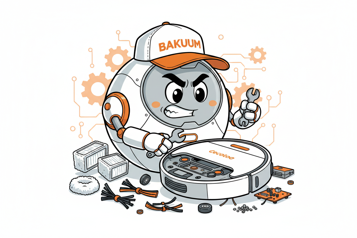 Baku reparando otro robot