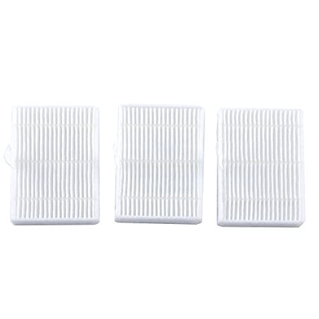 BAKUUM Pack 3 Filtros Hepa para deposito de Mixto de Cecotec Conga 2290 Ultra y Titanium. Filtros HEPA para Robot Aspirador Solo para deposito de Agua.